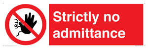 strictly no admittance